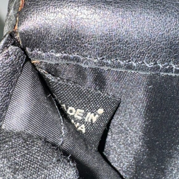 Vintage Coach Black Leather Long Wallet - Picture 11 of 15